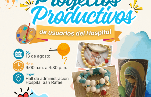 Feria de Proyectos Productivos: una muestra del talento y la recuperación de nuestros pacientes